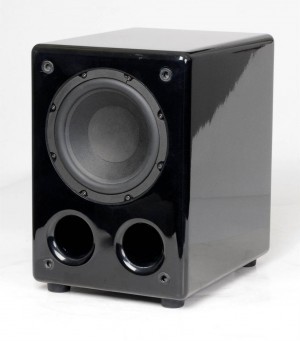 High end subwoofer včetně zesilovače 300W